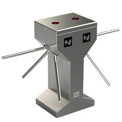 2 Ways Vertical Tripod Turnstile ระบบควบคุมการเข้าออกของขาตั้งกล้อง 0.5NM/24V