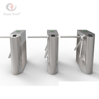 Bi-Directional Access Control Biometric Tripod Turnstile 24V