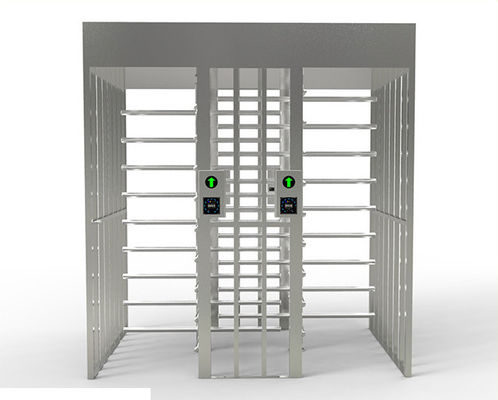 304 สแตนเลสเต็มความสูงประตูประตูป้องกัน Tailgating เข้า Turnstiles