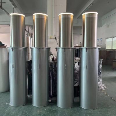 OEM ความสูงฝังตัวล่วงหน้า 1110 มม. เสาขึ้นอัตโนมัติสำหรับทางวิ่ง