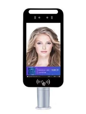 หน้าจอ IPS LCD ขนาด 8 นิ้ว เทอร์มินัลการจดจำใบหน้า Android 5.1.1
