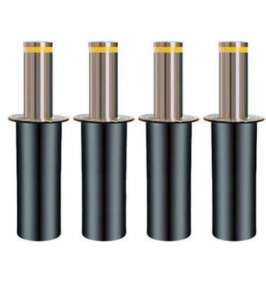 เสาที่จอดรถแบบ Telescopic Bollards ไฮดรอลิค Rising Bollard K4 K8 K12