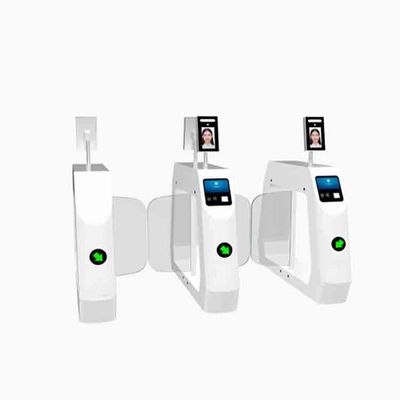 ประตูทางเข้าซุปเปอร์มาร์เก็ตป้องกันการบุกรุกที่ผิดกฎหมายประตูหมุนบัตร RFID 12v