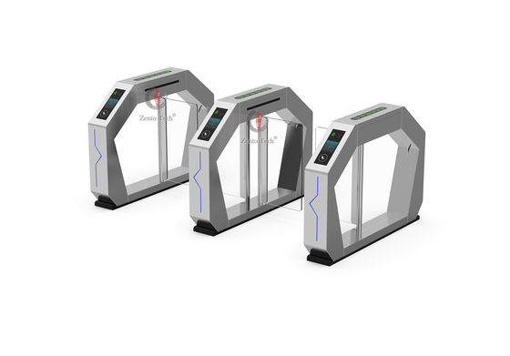 30W Running Office Building Swing Barrier Turnstiles 100r / นาที