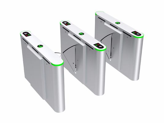 Anti Clipping Flap Barrier Turnstile ประตูทางเข้า 40 คน/นาที