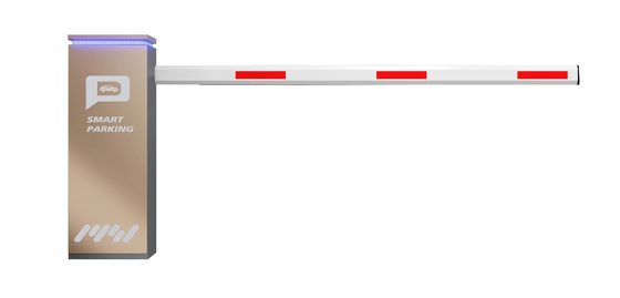 Drop Arm Car Park Boom Gate Traffic Boom Barrier ความกว้างเปิด 2.5m