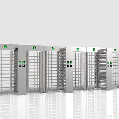 RS485 ประตูทางเข้าพนักงานเต็มความสูง DC12V
