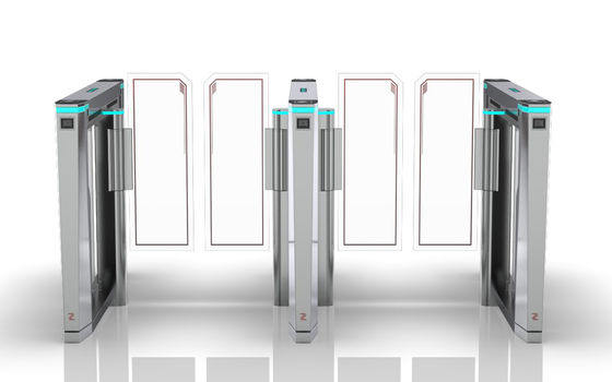 IP65 ประตูรั้วอะคริลิก Barrier Speed ​​Lane พร้อมการจดจำใบหน้า