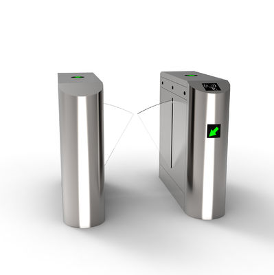 ไฟ LED เส้นทางเดียว Flap Barrier อัตโนมัติคนเดิน