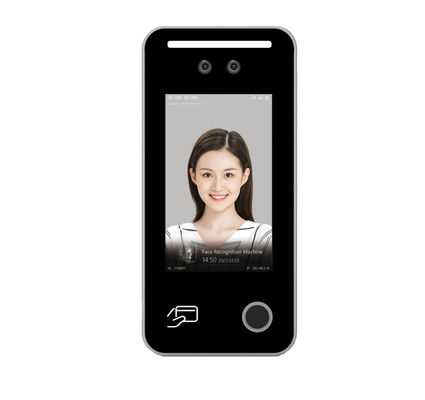 Ai Rfid ทอร์มิเนลการจดจําใบหน้า Dc12v 4 Core Cpu