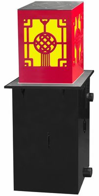 Ss 304 ไฮดรอลิกถักถอน Bollards ความปลอดภัย อัตโนมัติไฟฟ้าการควบคุมการเข้าถึงการขึ้น
