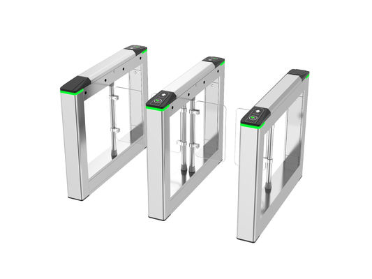 Zento Swing Barrier Gates Turnstile Access Control With Card Reader สําหรับอาคารออกกําลังกาย