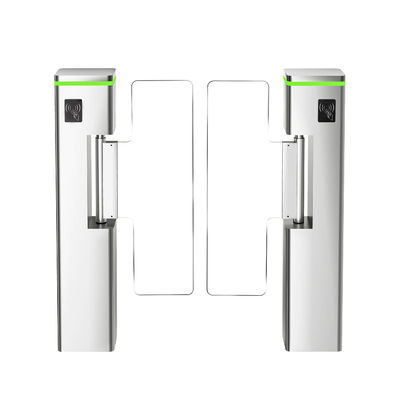 ซุปเปอร์มาร์เก็ต Swing Gate Barrier Turntile Entrance RFID Card ระบบควบคุมการเข้าถึง