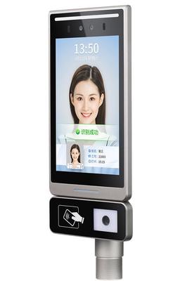 DC12V เทอร์มินัลการจดจำใบหน้า Face Access Terminal 4 Core 1.8GHz