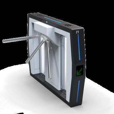 Zento OEM/ODM Tripod Turnstile Gate with RS485 Communication Customizable Design and Anti-Tailgating Sensors