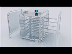 RS485 ประตูรั้วครึ่งสูง ประตูหมุน 550 มม