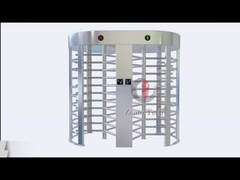 304 สแตนเลส Biometric Automatic Security Gates ประตูหมุนแบบเต็มตัว