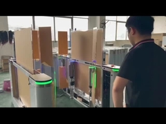 ประตูตัวกระจกแบบกําหนดเอง ประตูคู่สําหรับการตรวจสอบแบบกําหนดเอง ประตูตัวกระจกแบบป้องกันหาง ประตูการอพยพ