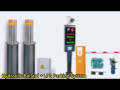 ไฟเบอร์เขียนแบบสำเร็จ K6 เสากั้นถนนหดไฮโดรลิค 220V/380V