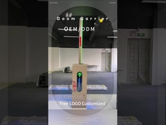 IP65 ไม้กั้นประตูอัตโนมัติแบบพับได้ สูง 6 ม