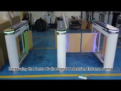 Biometric Passage Swing Barrier Turnstile Biometric Access Control 30-40 คน / นาที