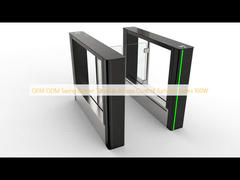 OEM ODM Swing Barrier Turnstile Access Control Turnstile Gates 100W
